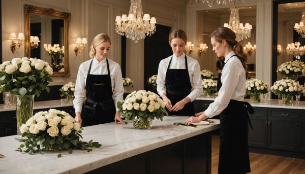 Fleuristes renommés et chauffeurs privés triés sur le volet