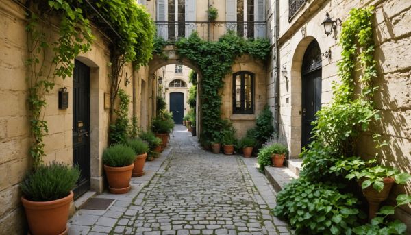 Les courées cachées et jardins secrets du centre parisien