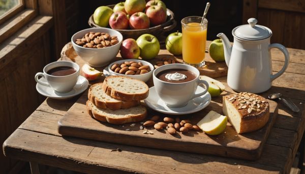 Produits du terroir local et boissons chaudes d d'exception