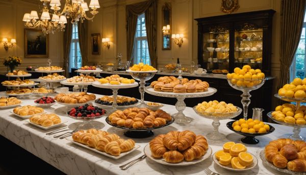 Que contient notre buffet petit-déjeuner haut de gamme ?